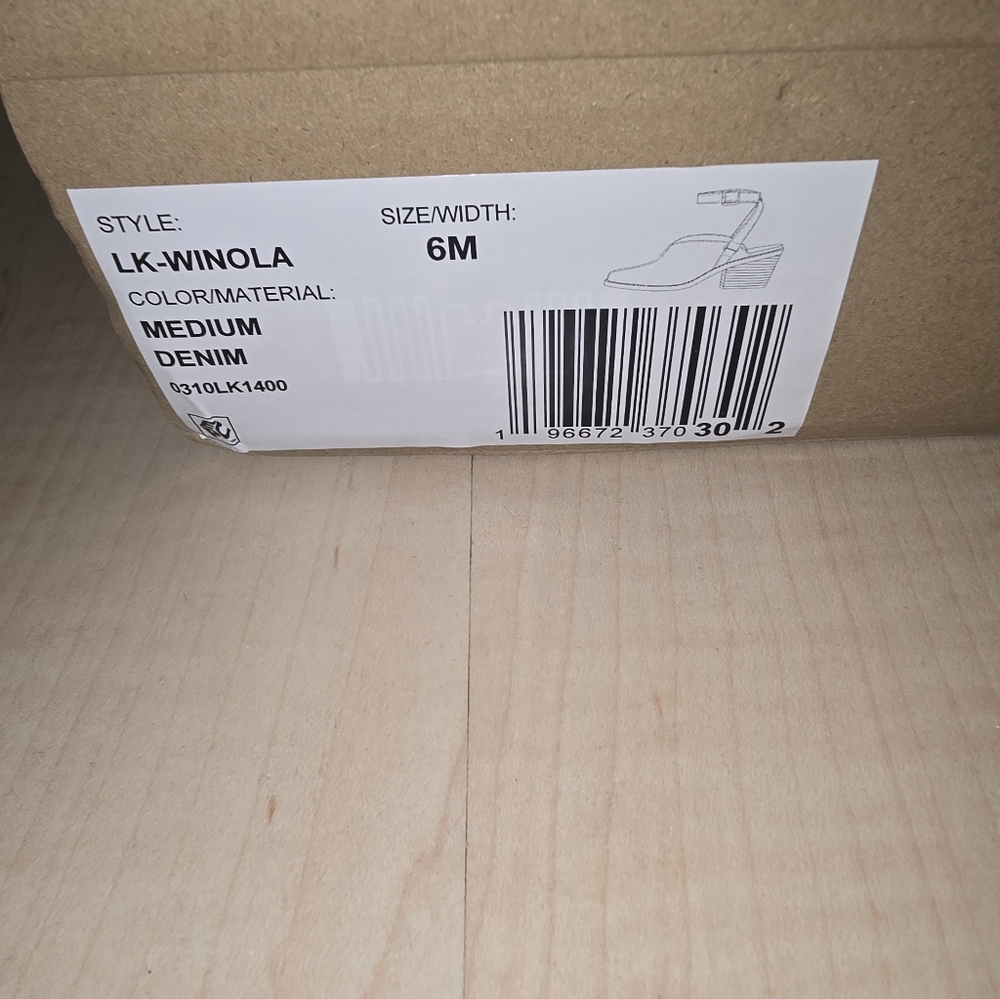 New In Box Lucky Brand Winola Ankle Strap Shooties Size:  6 - Picture 6 of 12